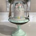Bunny Boulevard Easter Decor Glass Pedestal Cloche Dome