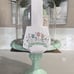 Bunny Boulevard Easter Decor Glass Pedestal Cloche Dome