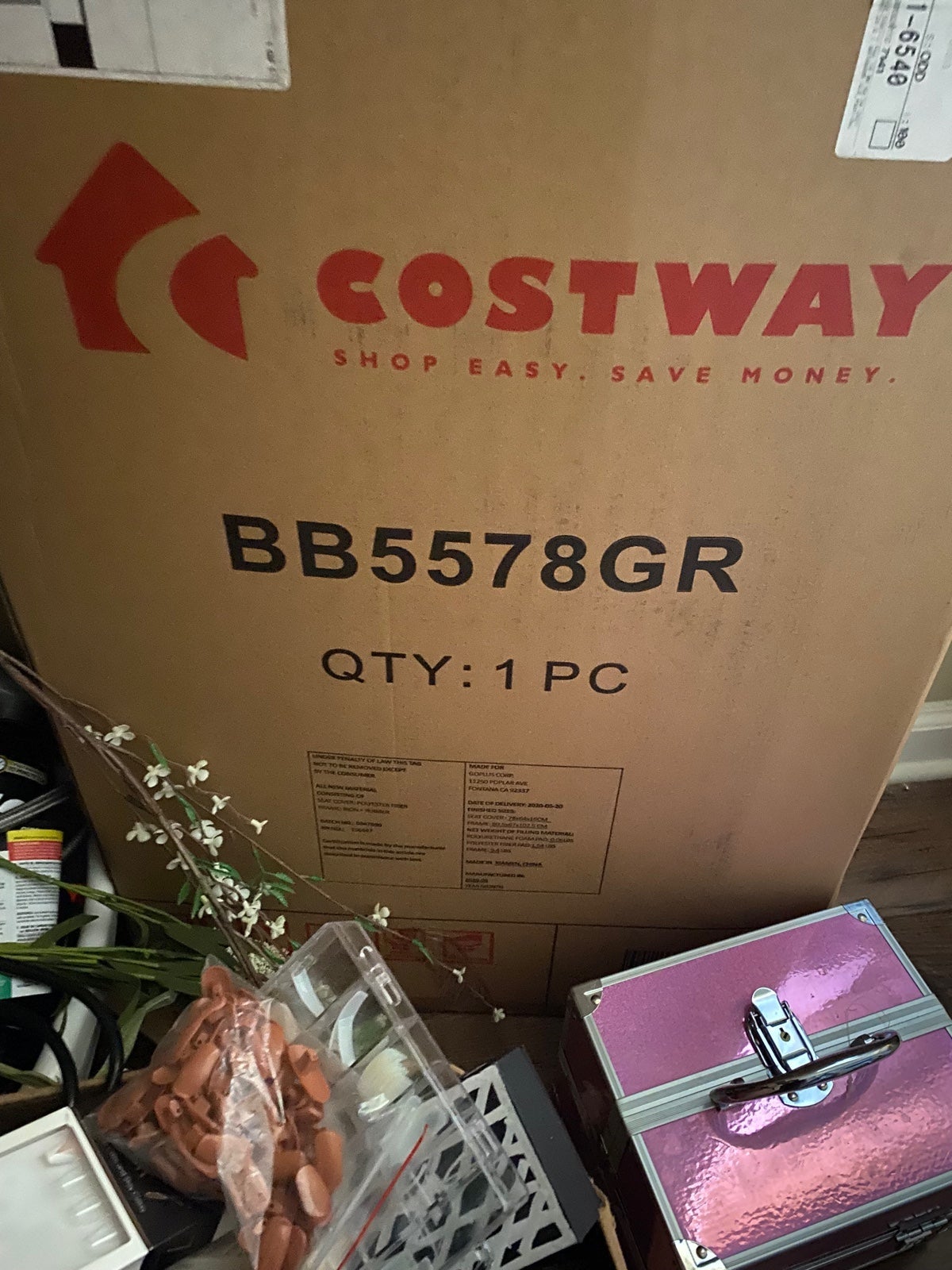 Costway portable charging table