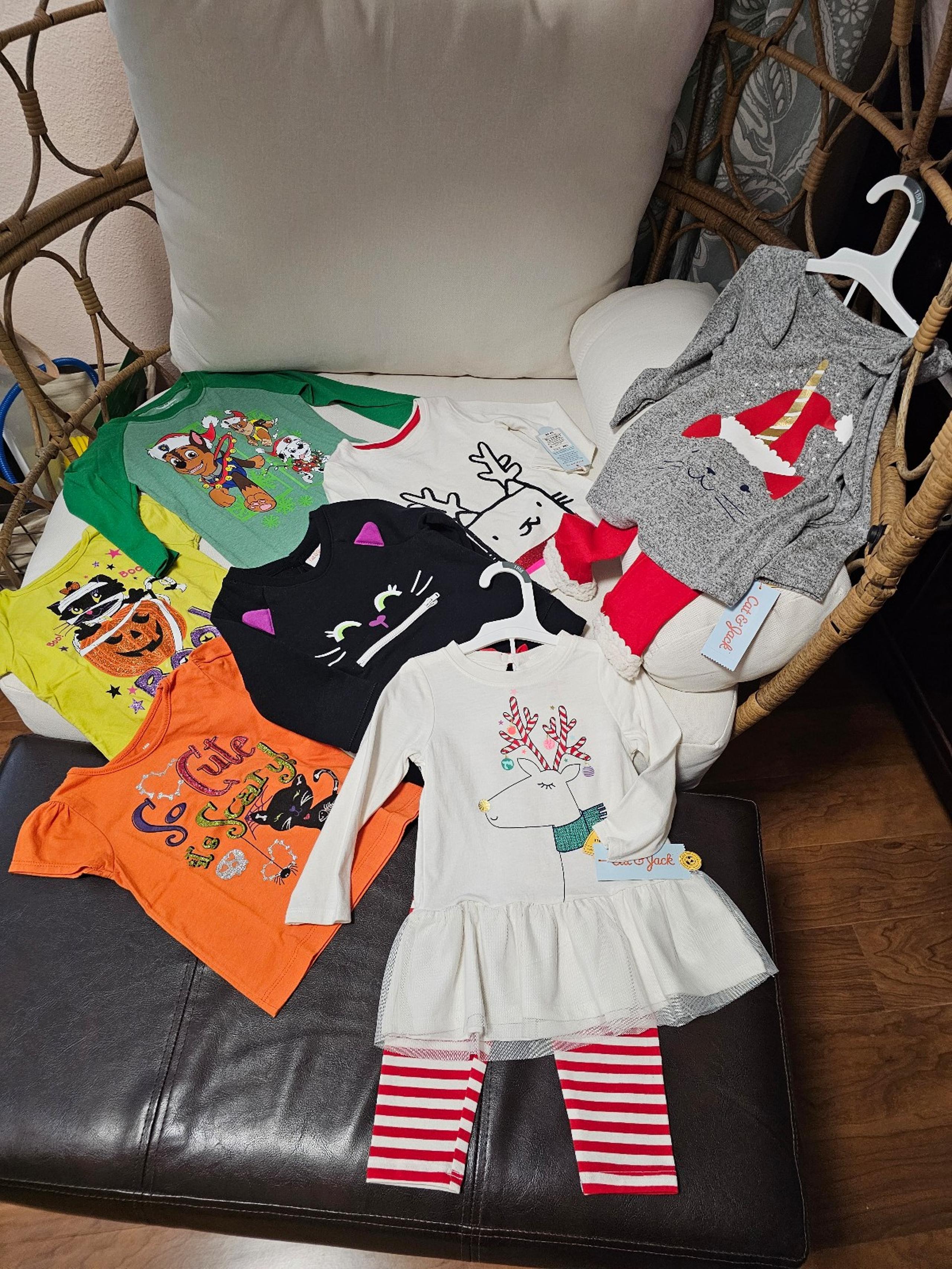 Baby girls holiday clothes bundle lot size 18m