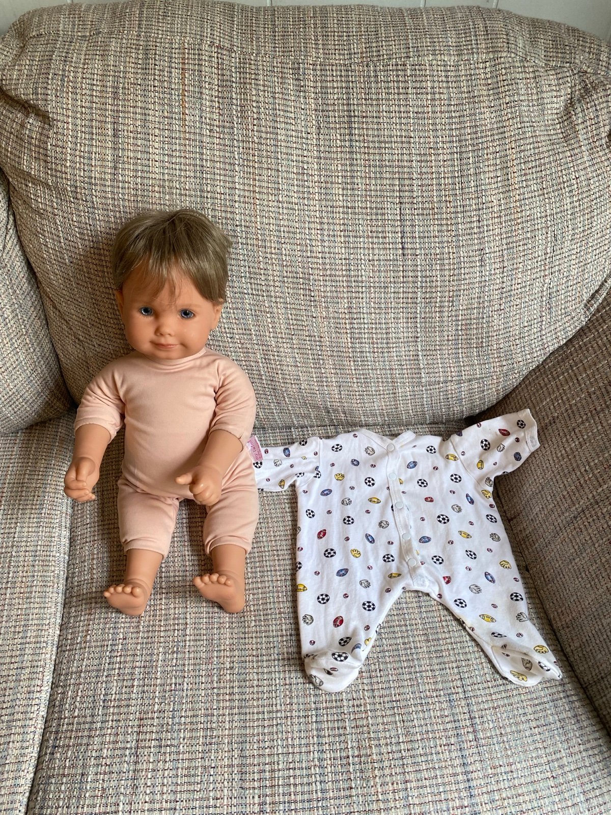 Vintage 1999 My Twinn Toddler Baby Boy Doll 18
