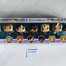Funko POP! Rocks BTS Dynamite 7 Pack Walmart Special Edition