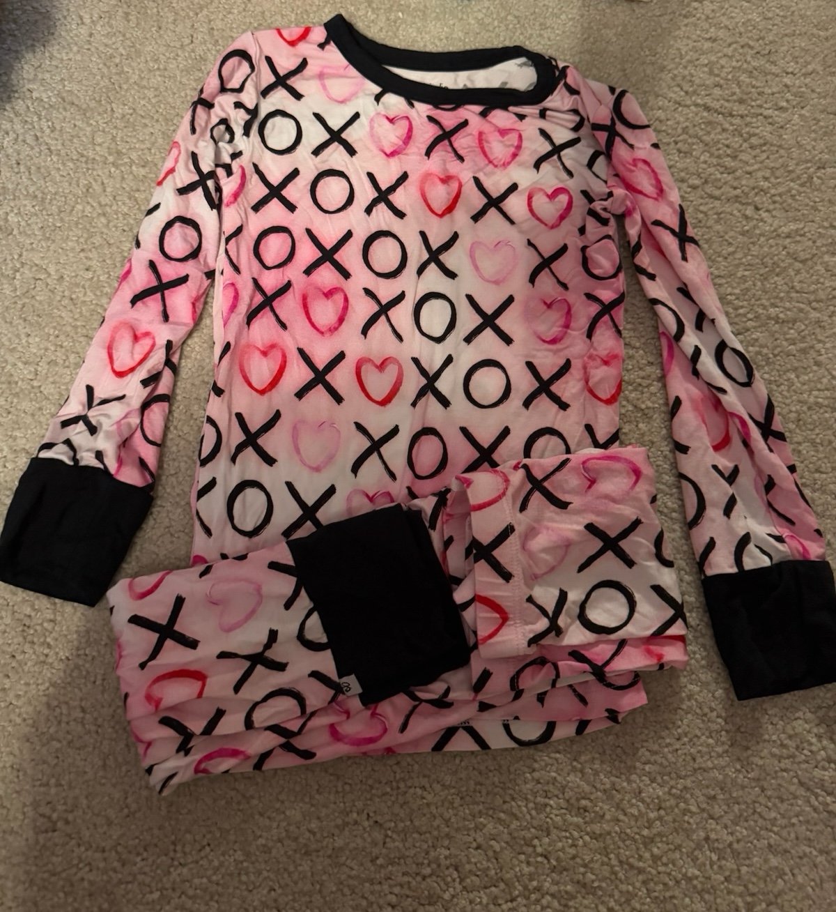 Birdie Bean XO 4T Valentine pjs