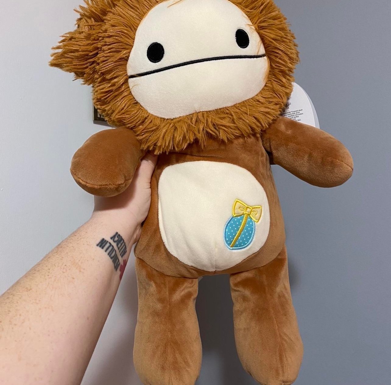 Squeezemallow Benny Bigfoot 19 Easter Egg Stuffed Plush Original