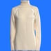 Tom ford Turtleneck white wool cashmere sweater XL
