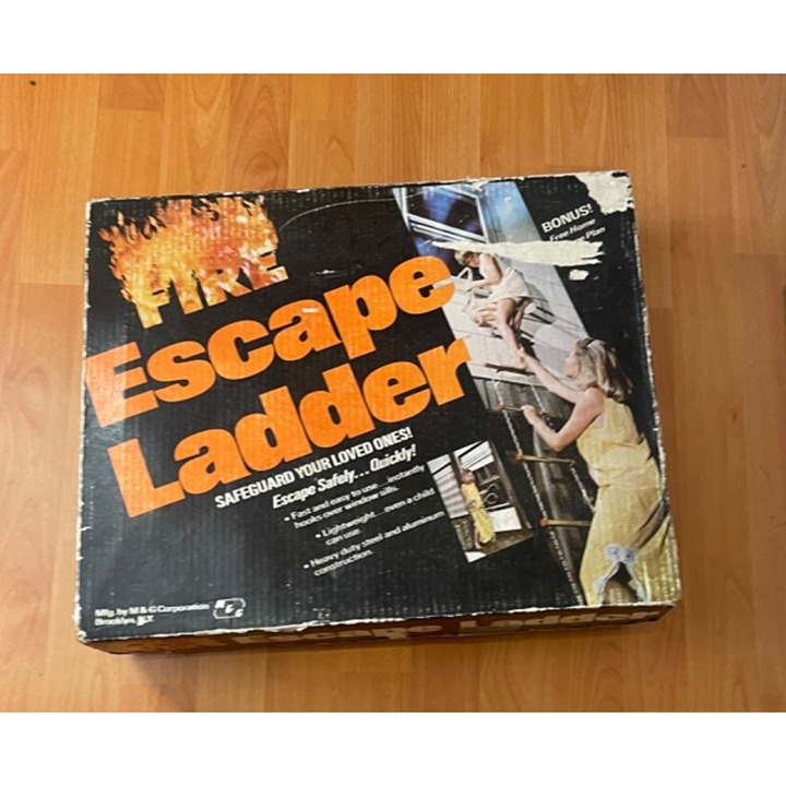 ESCAPE SAFETY LADDER BY M & G COPORPORATION PREOWNED
