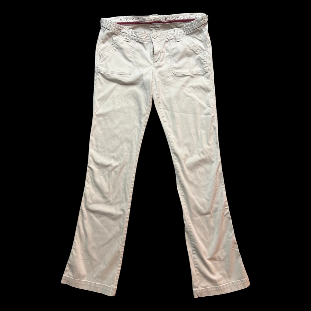 Hollister Soft Khaki Modern Trouser Pant Jeans 7 long