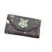 Harry Potter Hogwarts Metal Crest Foldover Flap Wallet Satchel Clutch Purse