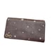 Harry Potter Hogwarts Metal Crest Foldover Flap Wallet Satchel Clutch Purse