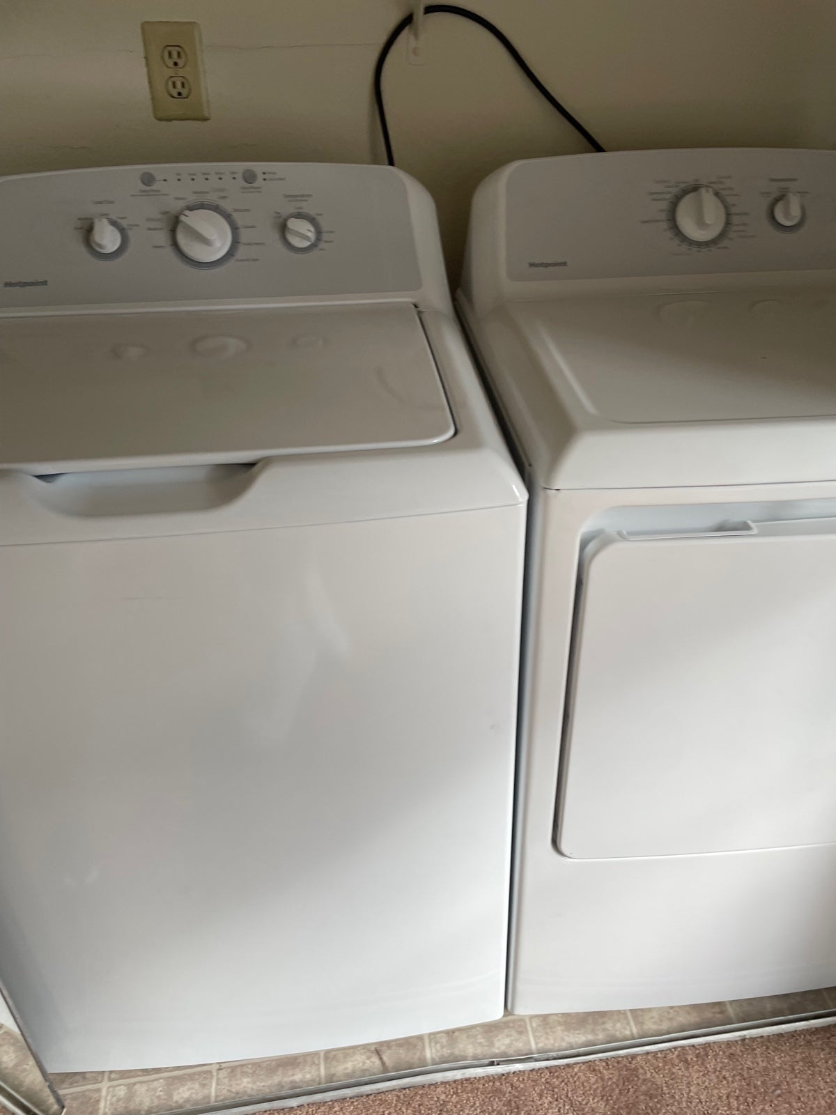 Hot point washer and dryer