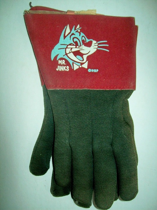 Vintage 1959 Mr. Jinks Children's Gloves by Boss - Mint/Unused WITH TAGS!