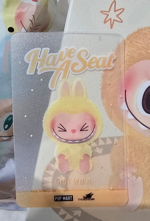 Pop Mart Labubu The Monsters Have a Seat SISI Vinyl Plush
