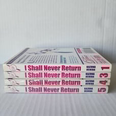 I shall never return Manga Books
