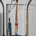 3 handmade macrame plant hangers