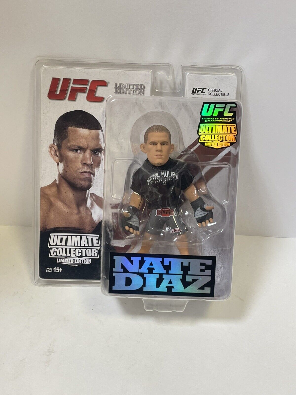 Round 5 UFC Limited Edition: Nate Diaz Variant Figure (#466 of 750) 2013 New