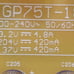 Electronic Control Board LGP75T-18U1 Power Supply LG