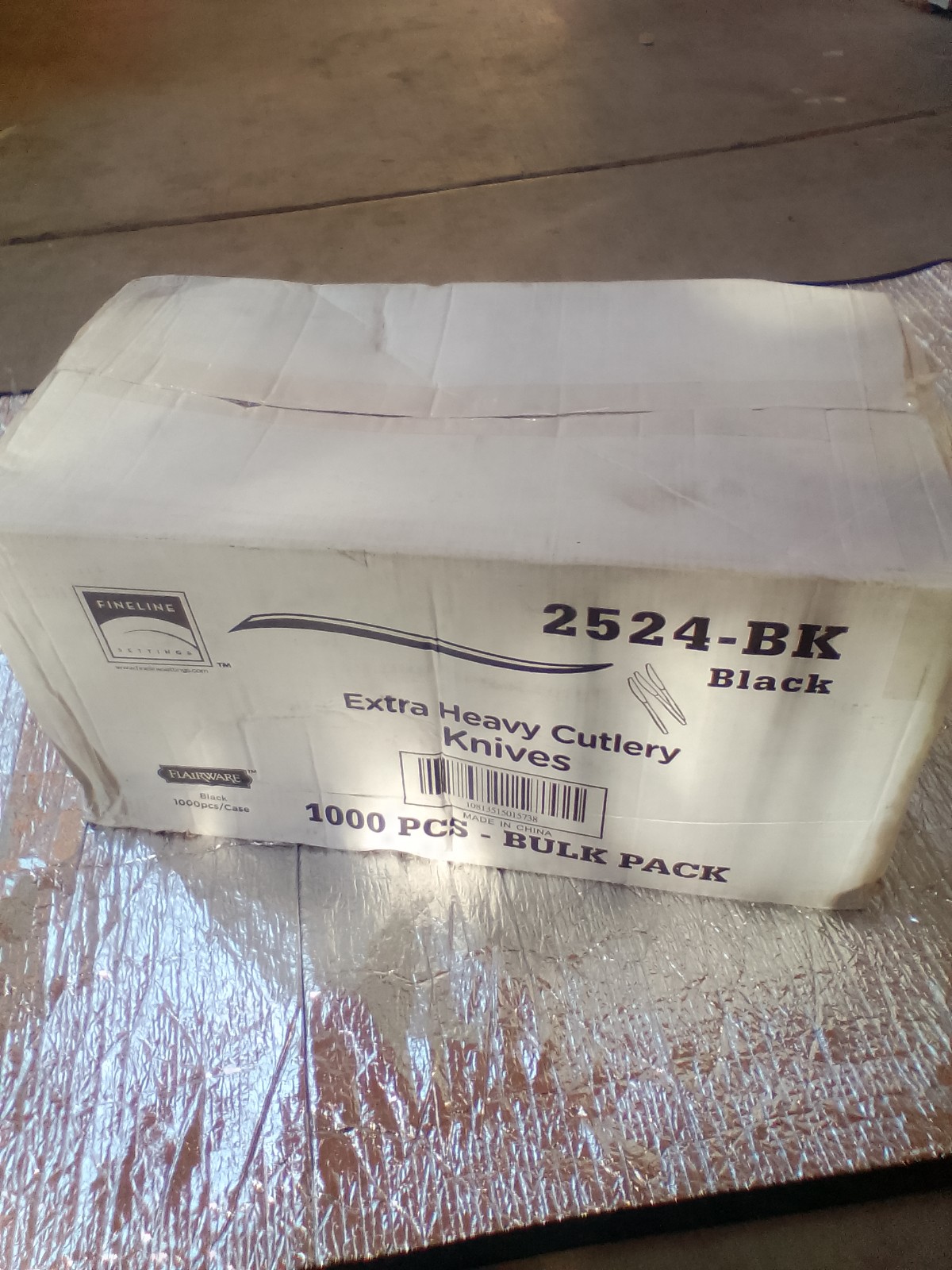 bulk pack of heavy cutlery knives 1000 pcs