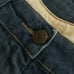 Etoile Isabel Marant Frayed Edge Medium Blue Denim Cutoff Shorts 1 36 S