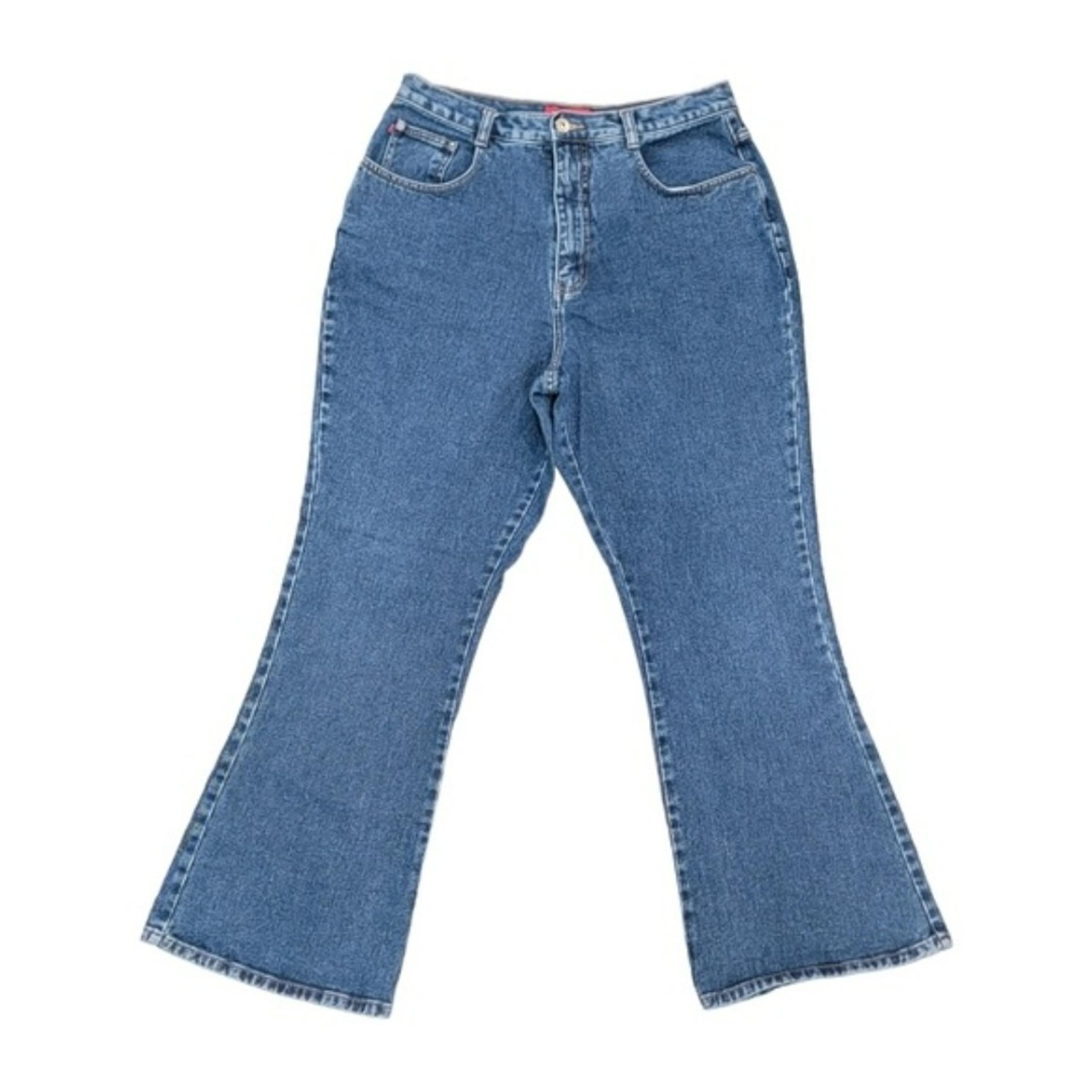 Zana Di Curvy Flare Blue Jeans Size 16