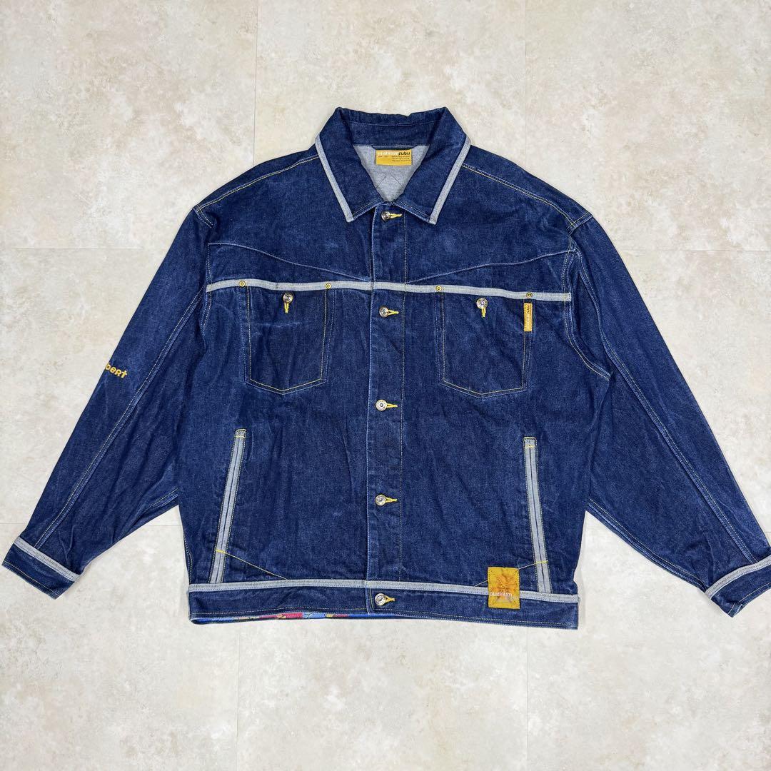 Platinum Fubu Denim Jacket HIPHOP