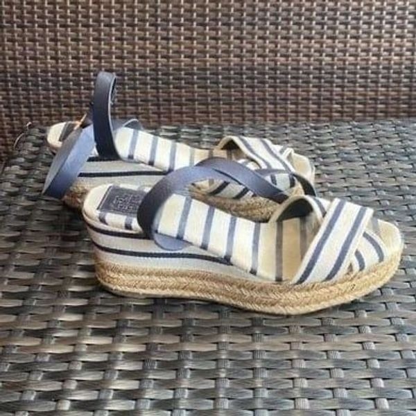 Tory Burch espadrille wedge sandals