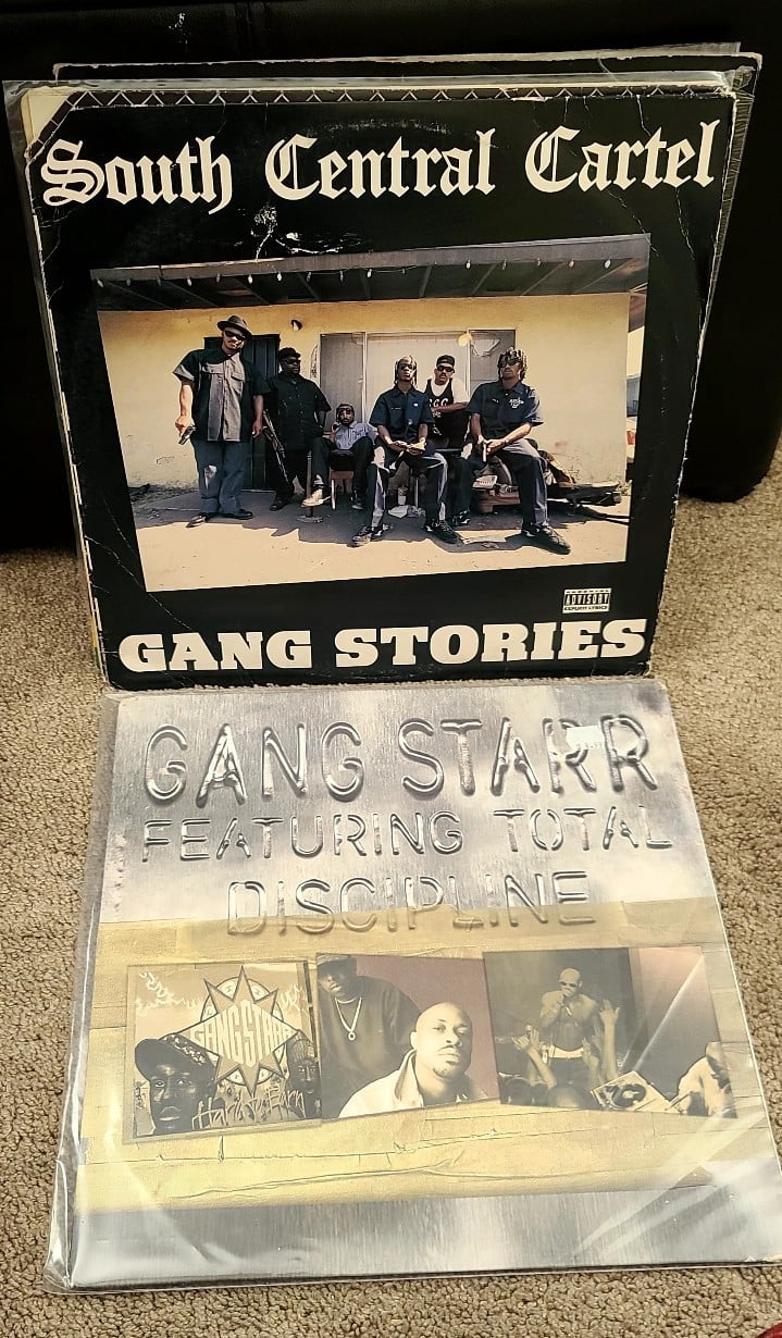 Gang starr Vinyl set