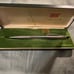 Vintage Cross Chrome Silver Century Mechanical Pencil In Green Case has Engravin
