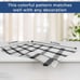 Set of 24 Kitchen Towels Dish Cloths 100% Cotton 12x12 Brown Checkered Pattern