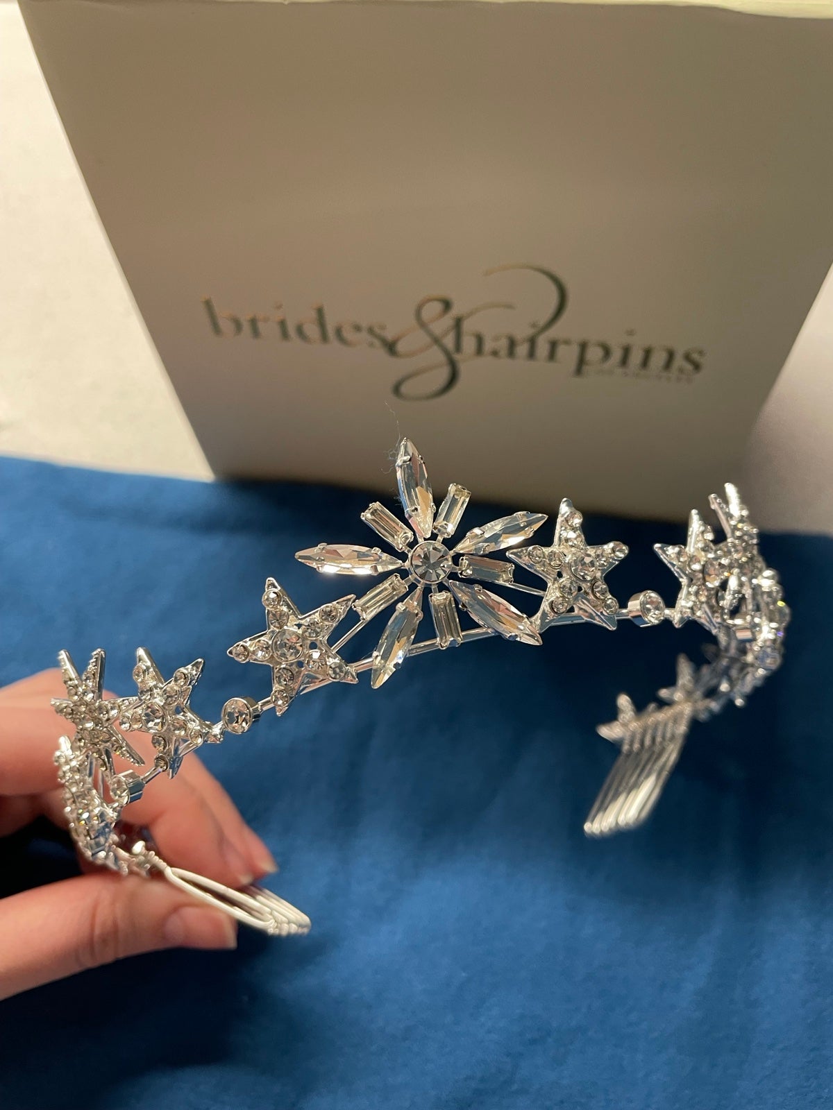 STUNNING NWT Bridal Crown / Tiara from Brides & Hairpins - Diem Crown