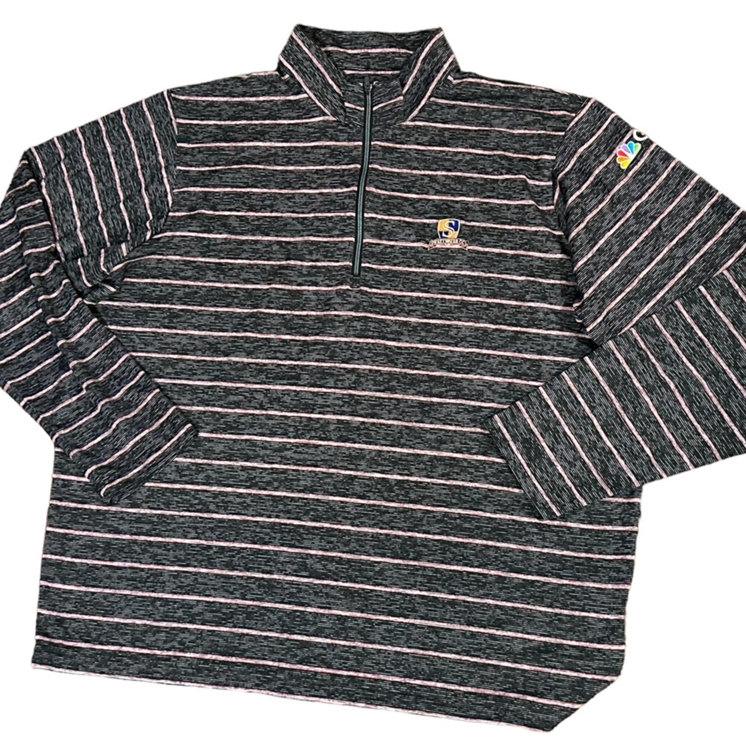 Mens XXL Quarter Zip Pullover w/Sweetwater Country Club and NBC Golf - Antigua