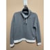 Under Armour Gray Funnel Neck Drawstring Athletic Sweatshirt Loose Fit S