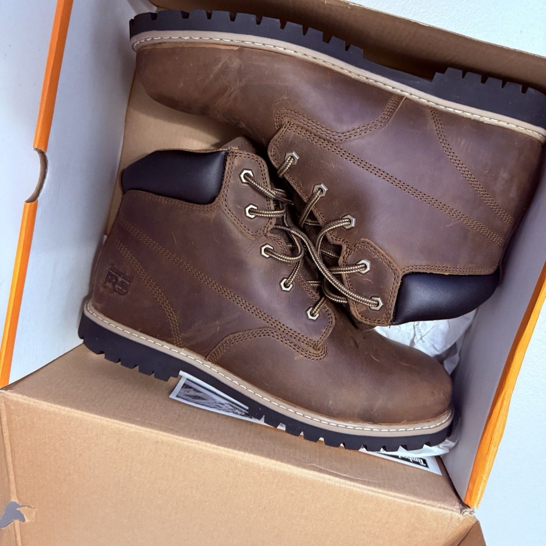 Men’s Timberland Pro Soft Toe 6” Gritstone Size 11.5