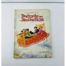 Vintage 1971 Bedknobs And Broomsticks Book Hardcover Walt Disney