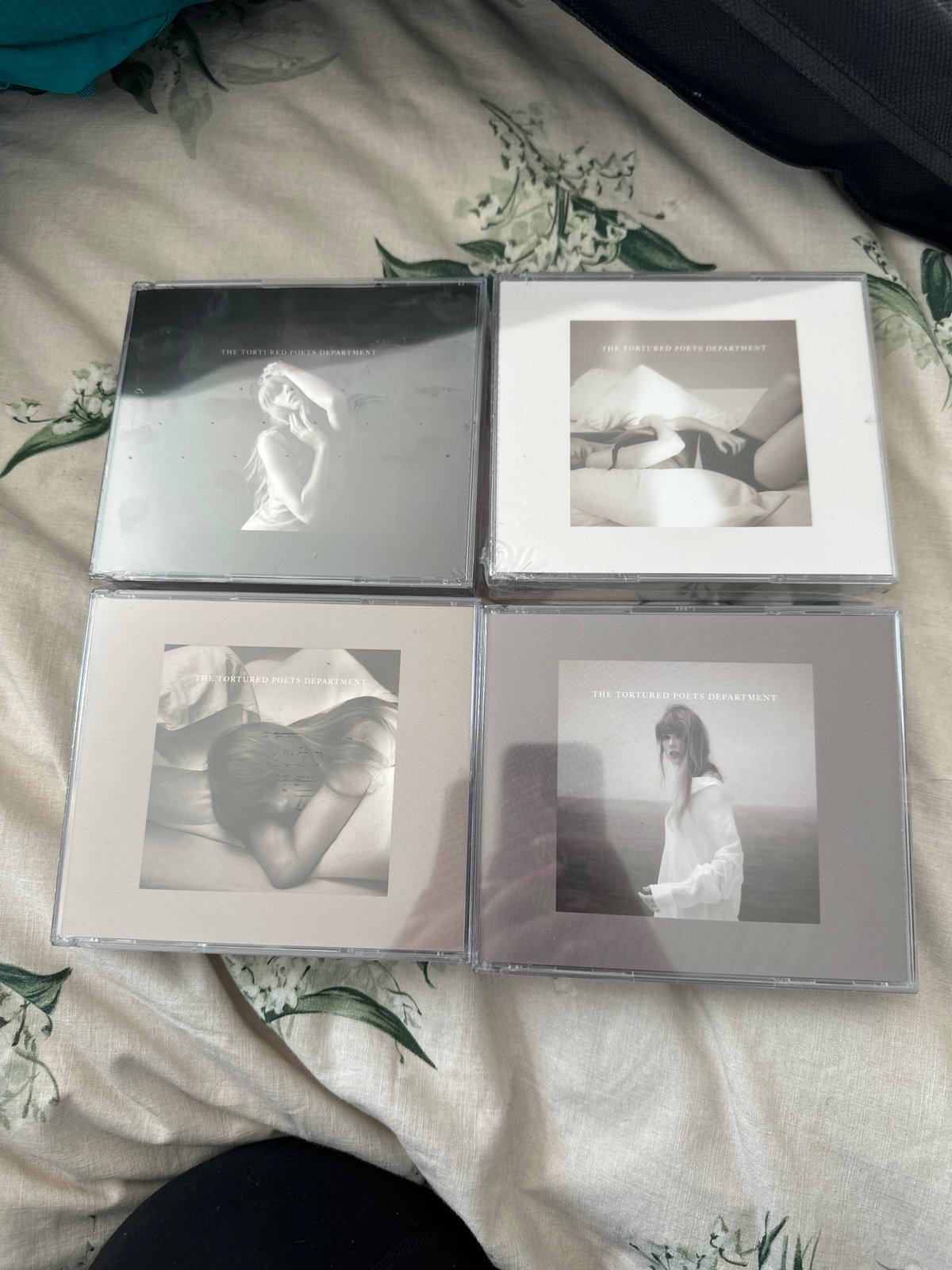 All 4 Taylor Swift TTPD Collector's CDs (new)