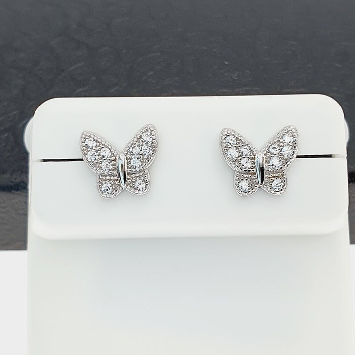 925 sterling silver luxury CZ earrings for women/girls, Best for gift, RJUS2208