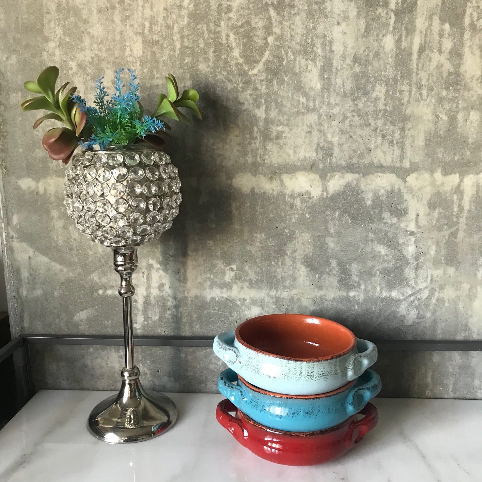 Set of 3 Italian Dipping / Serving Bowls