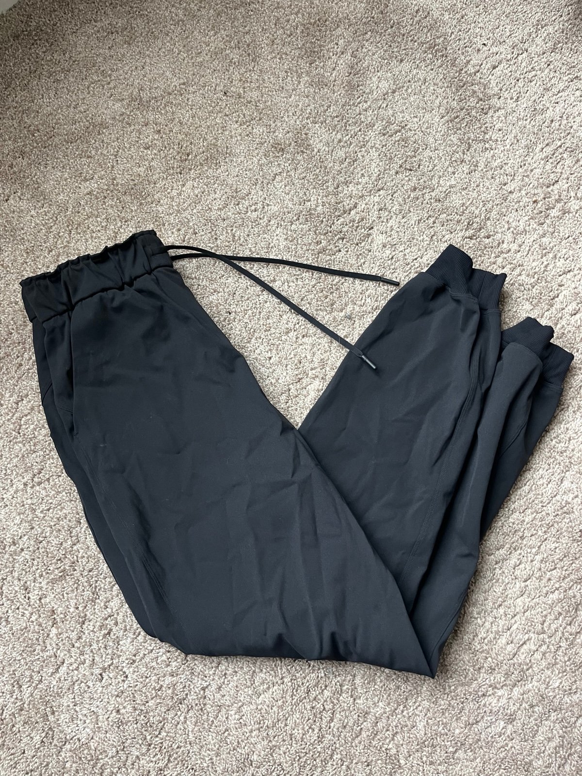 Lululemon stretch high rise joggers