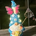 Garden Gnome Statues Outdoor Decor for Outside Yard Decoration Solar Gnomes