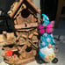 Garden Gnome Statues Outdoor Decor for Outside Yard Decoration Solar Gnomes
