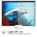 l HI-04 Mini Projector Outdoor Movie Projector with 100Inch Projector Screen, 10