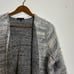 Lane Bryant White/Gray Marled Eyelash Duster Cardigan Sweater, Size 22/24