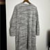 Lane Bryant White/Gray Marled Eyelash Duster Cardigan Sweater, Size 22/24