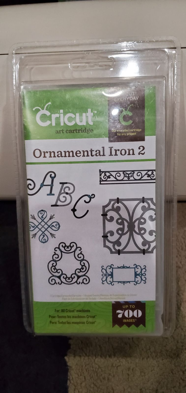 Cricut cartridge Ornamemtal Iron NEW