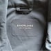 Everlane Navy Blue Zip Up Collarless Waist-Length Windbreaker Jacket Size Small