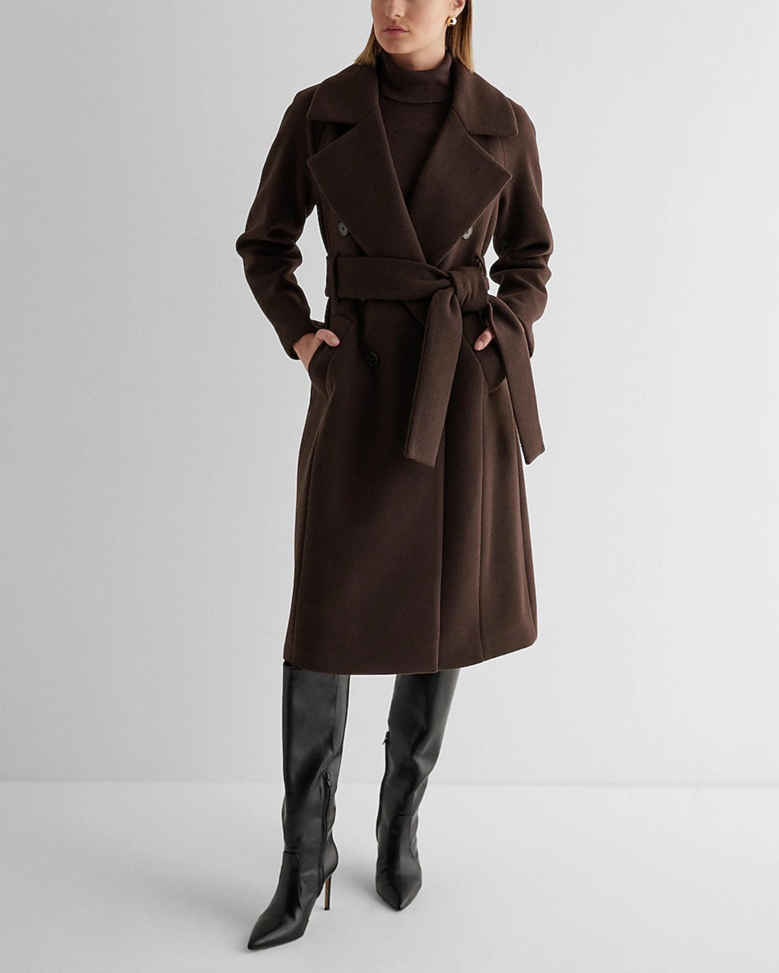 Express women's peacoat