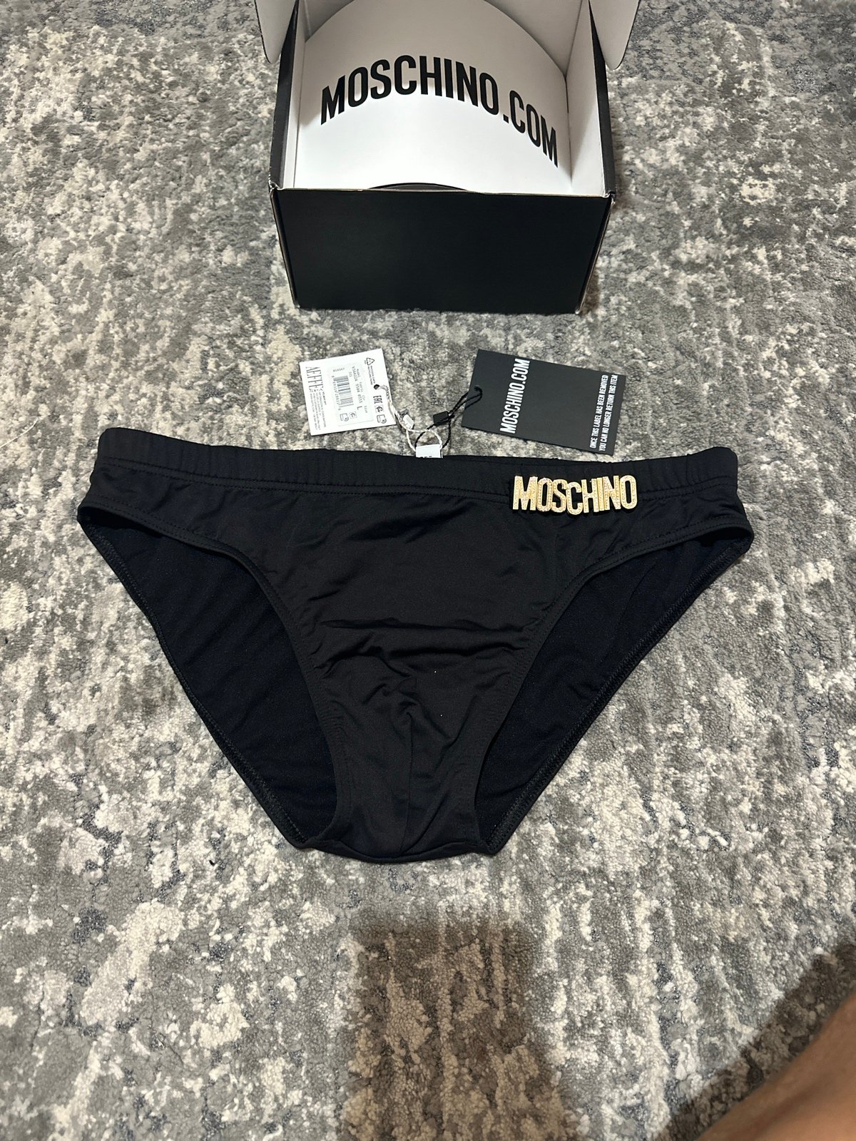 MOSCHINO mens swim briefs