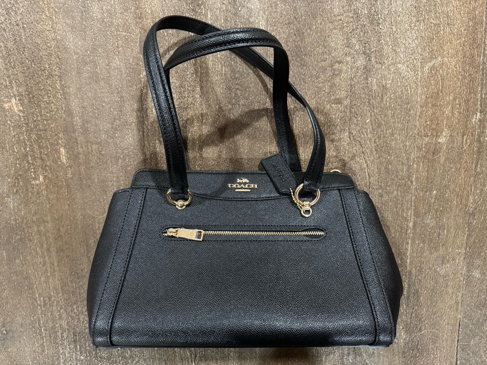 Coach Satchel Purse Black