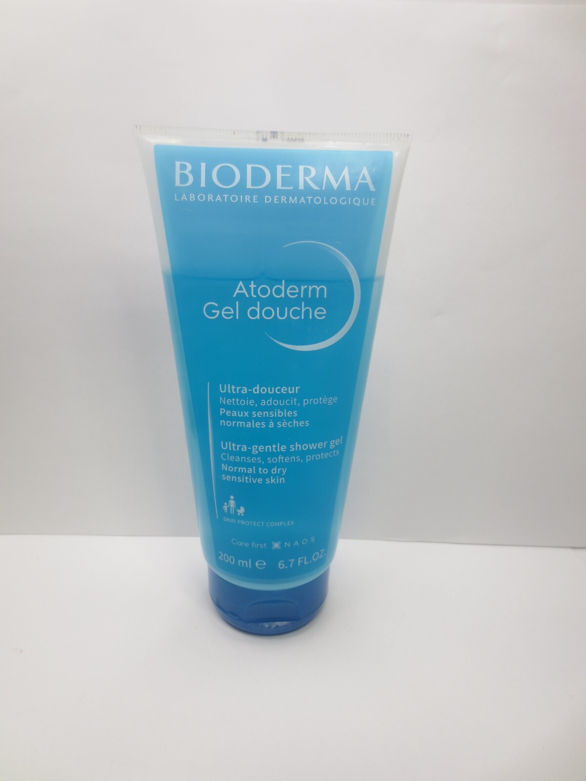 BIODERMA MICELLE SOLUTION 16.7 OZ, SHOWER GEL 6.7 OZ & 25 MAKEUP REMOVING WIPES