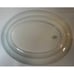 VTG Homer Laughlin Majestic Oval Serving Platter Floral W/Gold & Burgundy Trim