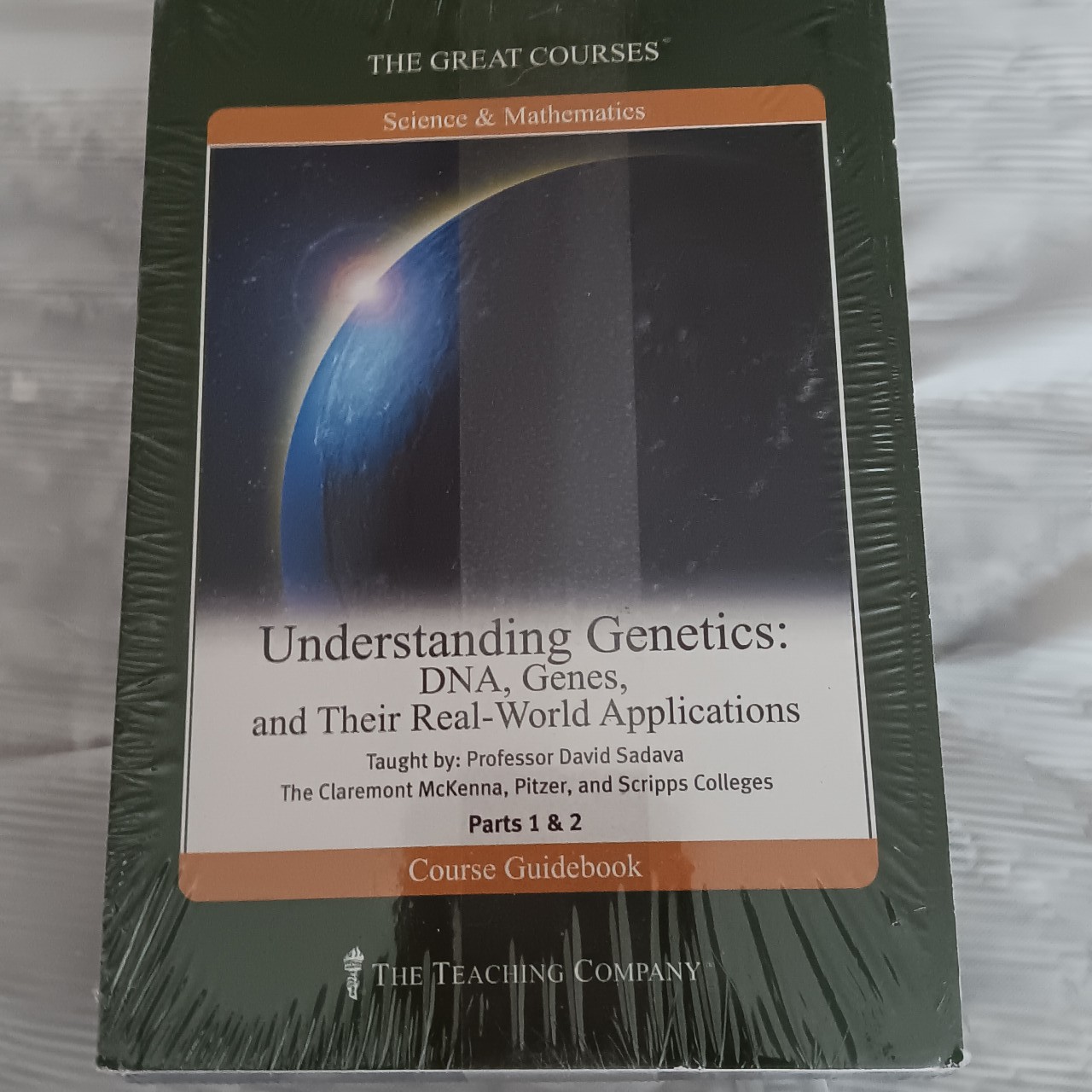 The Great Courses Understanding Genetics DNA Genes DVD + Book Set - NEW Sealed